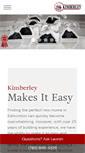Mobile Screenshot of buildwithkimberley.ca